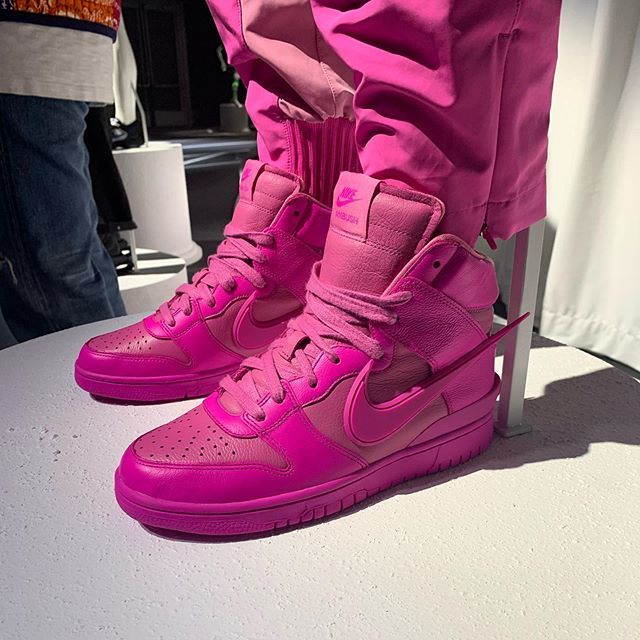 【2020年後半発売予定】AMBUSH × NIKE DUNK HIGH "PINK" 抽選/定価/販売店舗まとめ