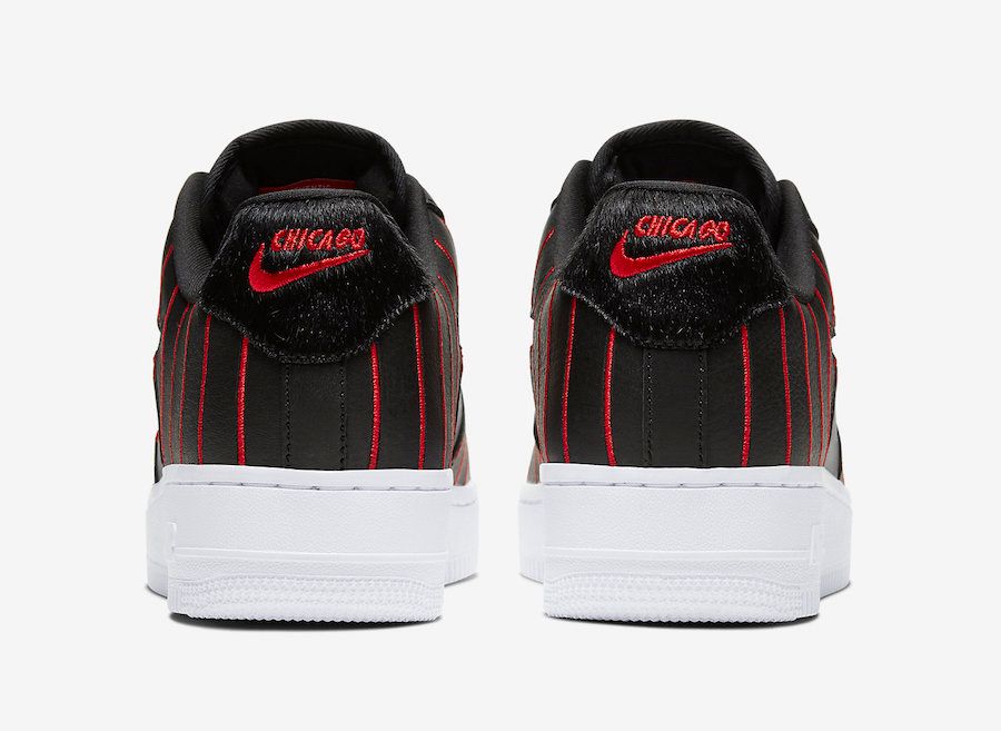 【スニダンで購入可】NIKE WMNS AIR FORCE 1 JEWEL "CHICAGO" 6枚目