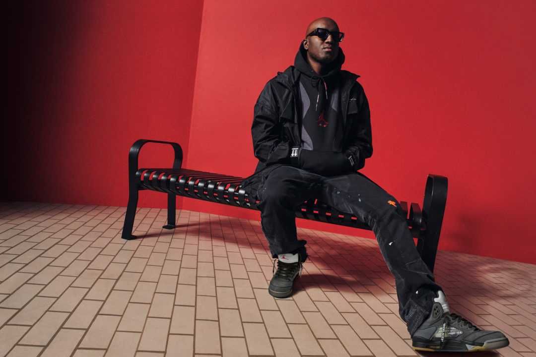 【スニダンで購入可】2/15発売 OFF-WHITE × NIKE AIR JORDAN5 "BLACK/MUSLIN-FIRE RED" 抽選/定価/販売店舗まとめ 2枚目