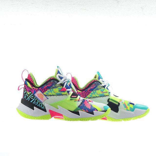 ナイキ ジョーダン ワイノットZER0.3 "ホワイト/ピンク/グリーン" 3枚目