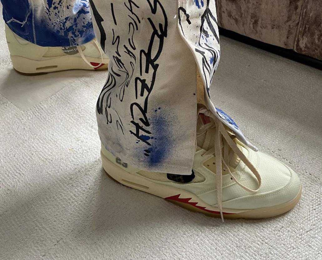 【スニダンで購入可】OFF-WHITE × NIKE AIR JORDAN 5 "SAIL" 抽選/定価/販売店舗まとめ 56枚目