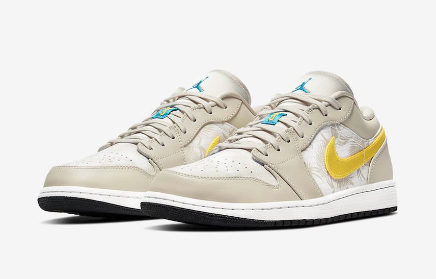 【販売リンクあり】5/1発売 NIKE AIR JORDAN 1 LOW "LIGHT OREWOOD BROWN/AMARILLO-WHITE-LASER-BLUE" 抽選/定価/販売店舗まとめ