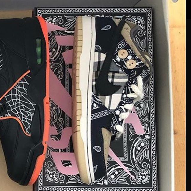 【スニダンで購入可】2/29発売 TRAVIS SCOTT × NIKE SB DUNK LOW 抽選/定価/販売店舗まとめ 4枚目