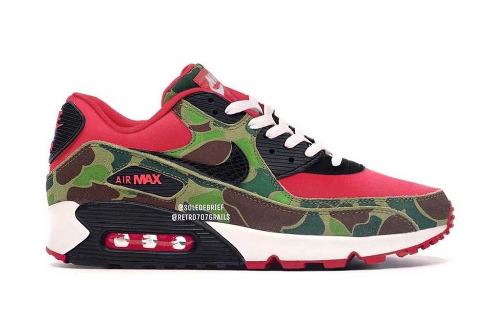 【販売リンクあり】12/26再販 atmos × NIKE AIR MAX 90 "REVERSE DUCK CAMO" 抽選/定価/販売店舗まとめ 13枚目