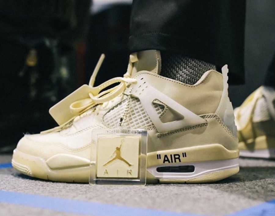 【スニダンで購入可】7/25発売 OFF-WHITE × NIKE WMNS AIR JORDAN 4 SP WMNS "SAIL" 抽選/定価/販売店舗まとめ 59枚目