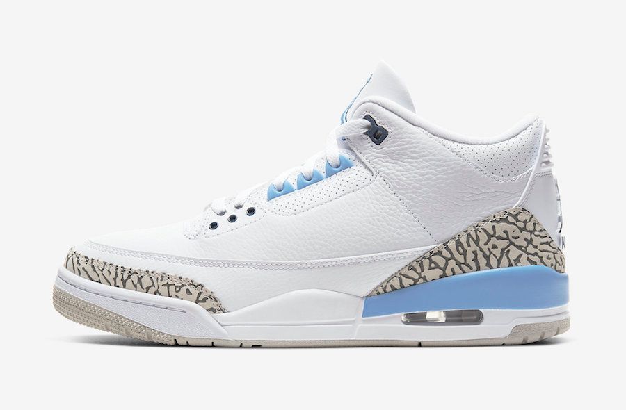 【販売リンクあり】3/7発売・5/23発売 NIKE AIR JORDAN 3 "UNC" 抽選/定価/販売店舗まとめ 4枚目