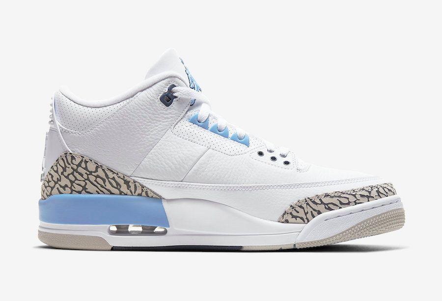 【販売リンクあり】3/7発売・5/23発売 NIKE AIR JORDAN 3 "UNC" 抽選/定価/販売店舗まとめ 5枚目