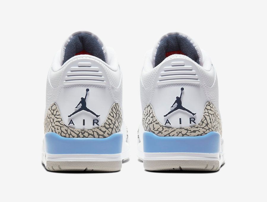 【販売リンクあり】3/7発売・5/23発売 NIKE AIR JORDAN 3 "UNC" 抽選/定価/販売店舗まとめ 7枚目