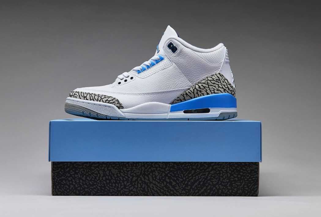 【販売リンクあり】3/7発売・5/23発売 NIKE AIR JORDAN 3 "UNC" 抽選/定価/販売店舗まとめ 2枚目