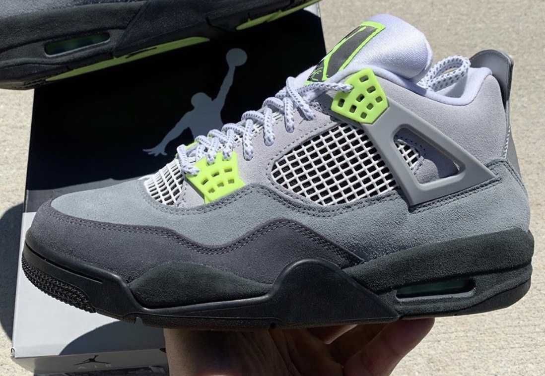 【スニダンで購入可】3/21発売 NIKE AIR JORDAN 4 "AIR MAX 95 NEON" 抽選/定価/販売店舗まとめ 10枚目