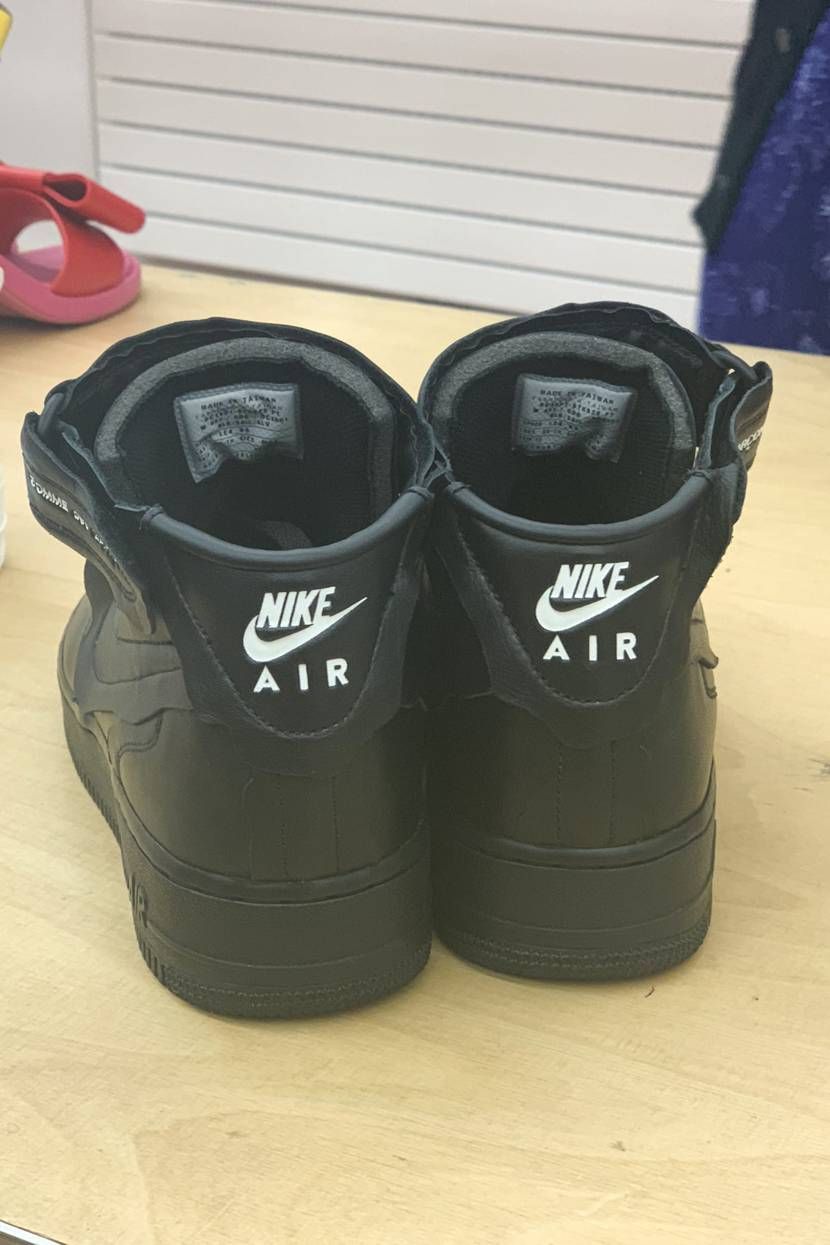 【スニダンで購入可】10/31発売 COMME des GARCONS × NIKE AIR FORCE 1 MID  抽選/定価/販売店舗まとめ 19枚目