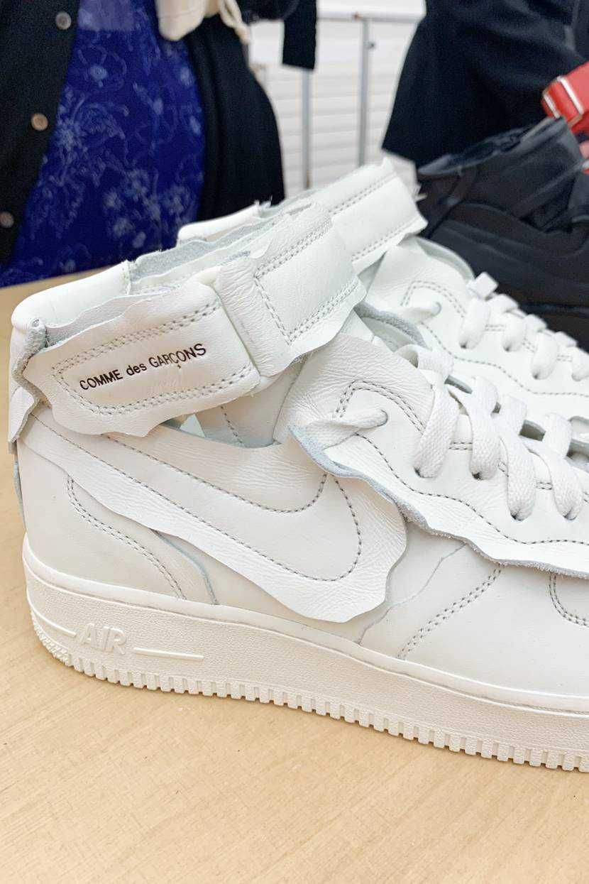【スニダンで購入可】10/31発売 COMME des GARCONS × NIKE AIR FORCE 1 MID  抽選/定価/販売店舗まとめ 17枚目