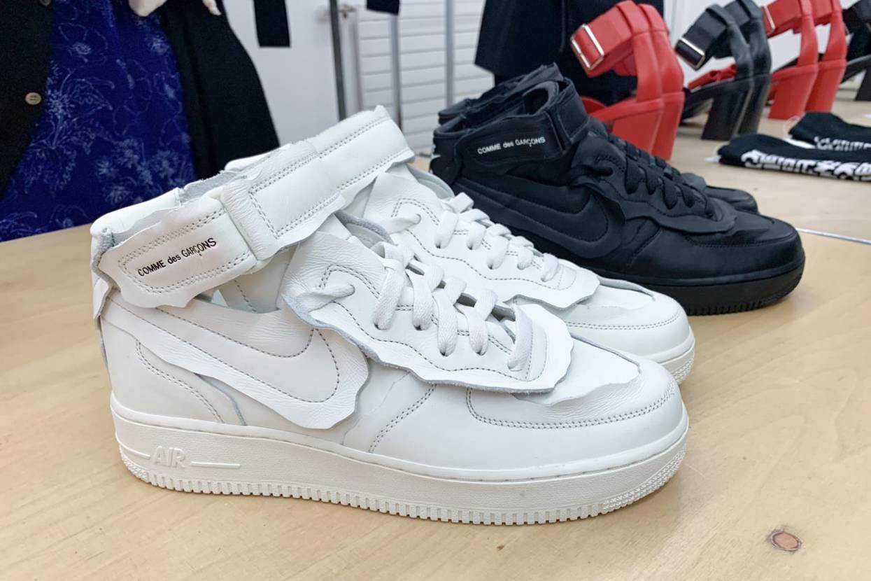 【スニダンで購入可】10/31発売 COMME des GARCONS × NIKE AIR FORCE 1 MID  抽選/定価/販売店舗まとめ 15枚目