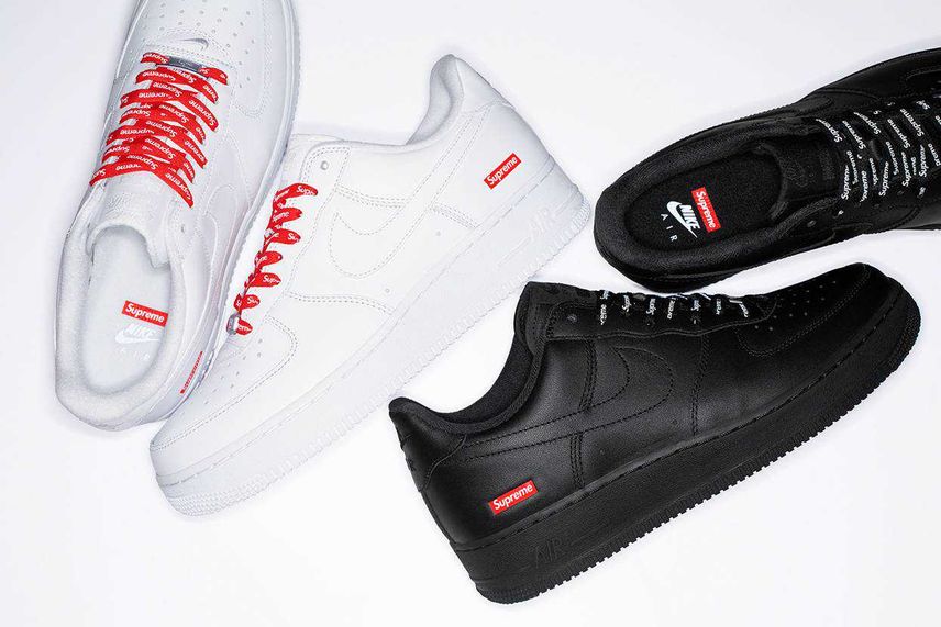 supreme NIKE AIR FORCE 1 黒 26.5cm