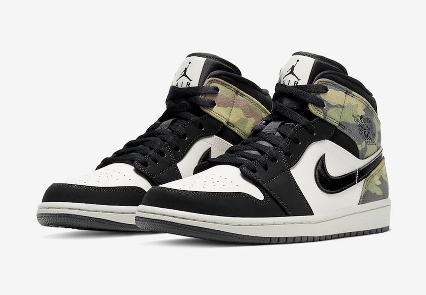 【2020年春発売】NIKE AIR JORDAN 1 MID "CAMO" 抽選/定価/販売店舗まとめ