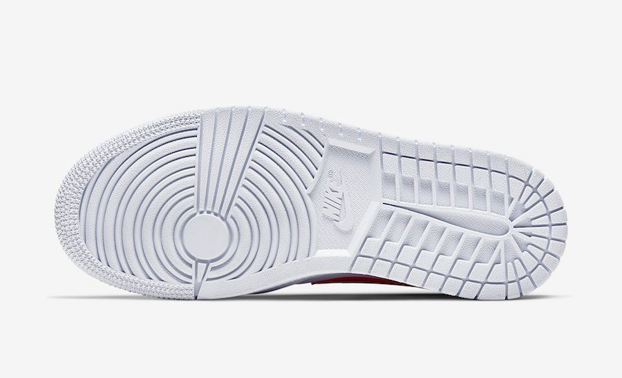 【販売リンクあり】4/26発売 NIKE WMNS AIR JORDAN 1 MID "WHITE/UNIVERSITY RED-GAME ROYAL" 抽選/定価/販売店舗まとめ 9枚目