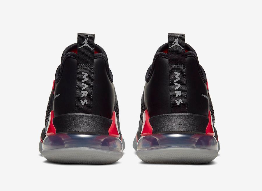 【近日発売】NIKE JORDAN MARS 270 LOW "BLACK/REFLECT SILVER" 抽選/定価/販売店舗あり 4枚目