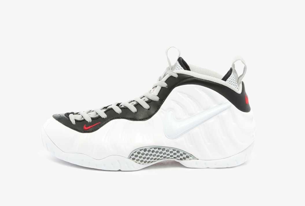 【販売リンクあり】3/5発売 NIKE AIR FOAMPOSITE PRO "WHITE/BLACK-UNIVERSITY RED" 抽選/定価/販売店舗まとめ 2枚目