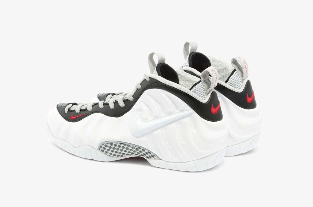 【販売リンクあり】3/5発売 NIKE AIR FOAMPOSITE PRO "WHITE/BLACK-UNIVERSITY RED" 抽選/定価/販売店舗まとめ 3枚目