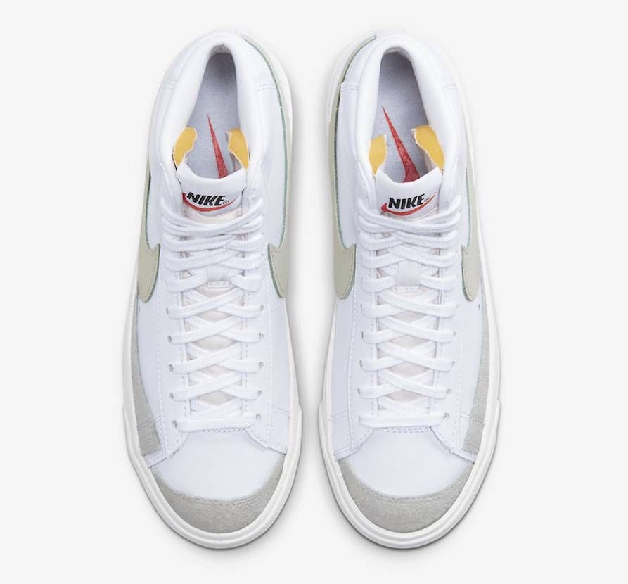 【近日発売】NIKE BLAZER MID "WHITE/LIGHT BONE SAIL" 抽選/定価/販売店舗まとめ 4枚目