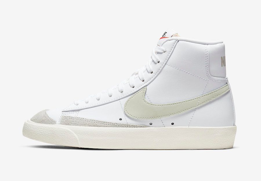 【近日発売】NIKE BLAZER MID "WHITE/LIGHT BONE SAIL" 抽選/定価/販売店舗まとめ 2枚目