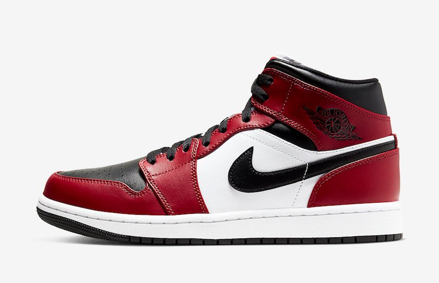 【スニダンで取扱中】 NIKE AIR JORDAN 1 MID "CHICAGO BLACK TOE" 抽選/定価/販売店舗まとめ 3枚目