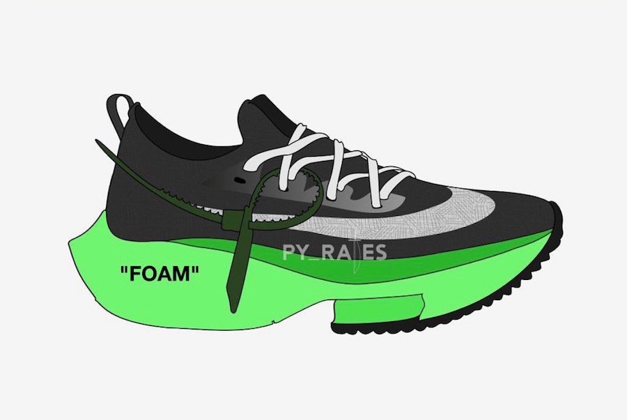 【2020年秋発売】OFF-WHITE × NIKE AIR ZOOM TEMPO NEXT% 3COLORS 抽選/定価/販売店舗まとめ 18枚目