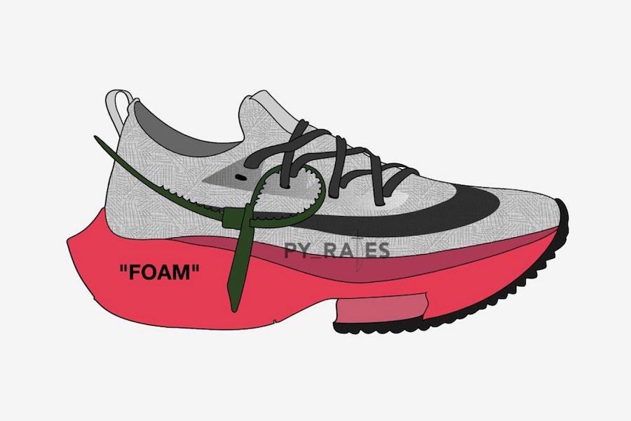 【2020年秋発売】OFF-WHITE × NIKE AIR ZOOM TEMPO NEXT% 3COLORS 抽選/定価/販売店舗まとめ 19枚目