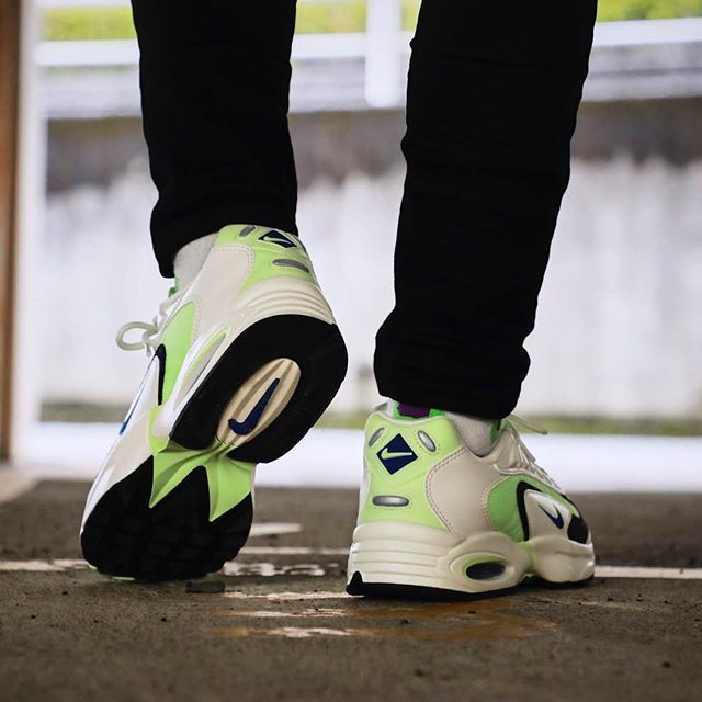 【販売リンクあり】3/13・4/14発売 NIKE AIR MAX TRIAX "WHITE/MINT GREEN" 抽選/定価/販売店舗まとめ 5枚目