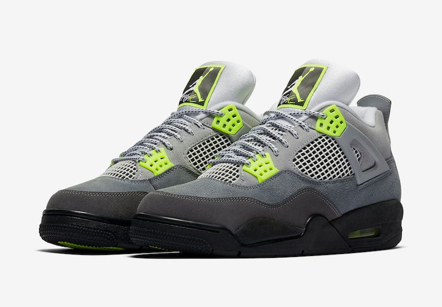 【スニダンで購入可】3/21発売 NIKE AIR JORDAN 4 "AIR MAX 95 NEON" 抽選/定価/販売店舗まとめ 3枚目