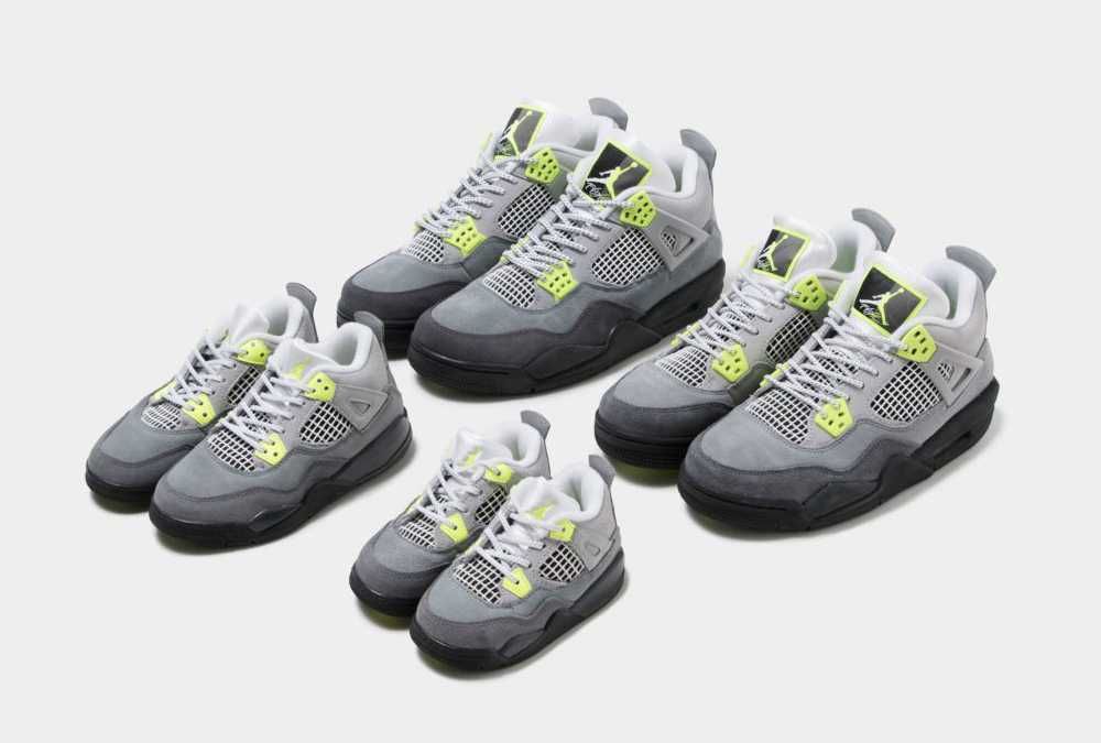 【スニダンで購入可】3/21発売 NIKE AIR JORDAN 4 "AIR MAX 95 NEON" 抽選/定価/販売店舗まとめ 2枚目