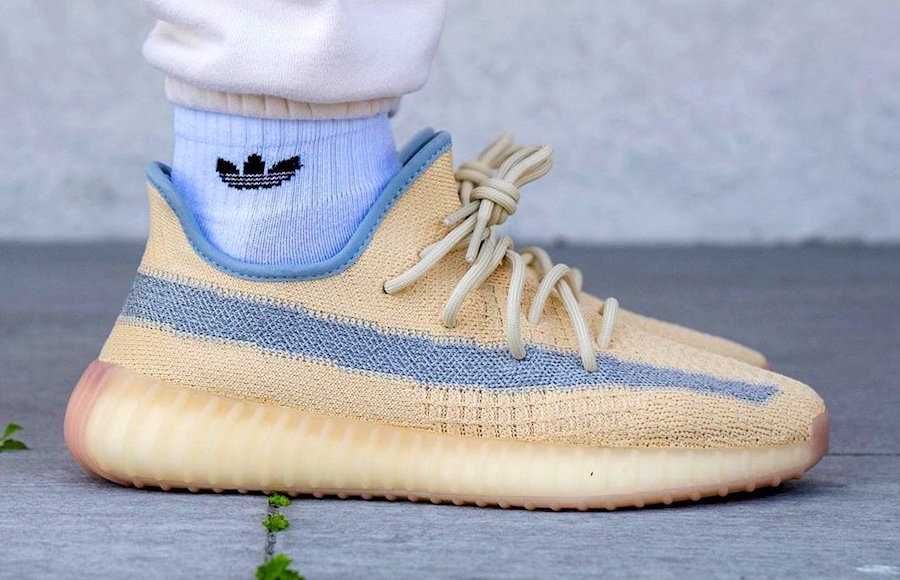 【スニダンで購入可】ADIDAS YEEZY BOOST 350 V2 "LINEN" 抽選/定価/販売店舗まとめ 6枚目