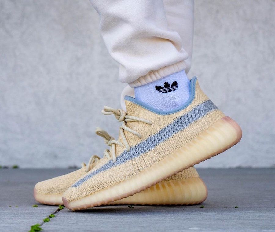 【スニダンで購入可】ADIDAS YEEZY BOOST 350 V2 "LINEN" 抽選/定価/販売店舗まとめ 8枚目