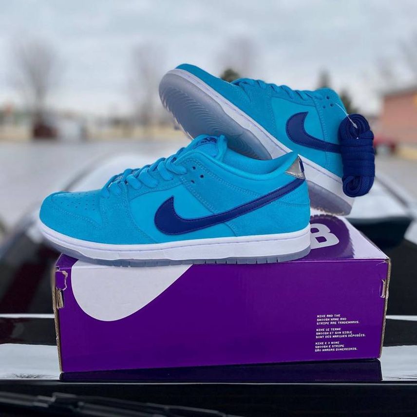 Nike dunks blue fury Clearance