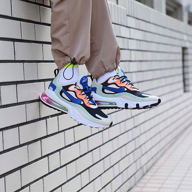 【販売リンクあり】3/19発売 NIKE WMNS AIR MAX 270 REACT "FOSSIL" 抽選/定価/販売店舗まとめ 2枚目