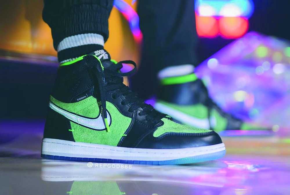 【8/14発売】NIKE AIR JORDAN 1 HIGH ZOOM "RAGE GREEN" 抽選/定価/販売店舗まとめ 16枚目