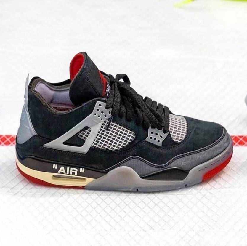 【8月発売噂】OFF-WHITE × NIKE AIR JORDAN 4 "BRED" 抽選/定価/販売店舗まとめ