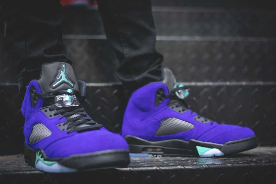 【販売リンクあり】7/7発売 NIKE AIR JORDAN 5 "PURPLE GRAPE" 抽選/定価/販売店舗まとめ 15枚目