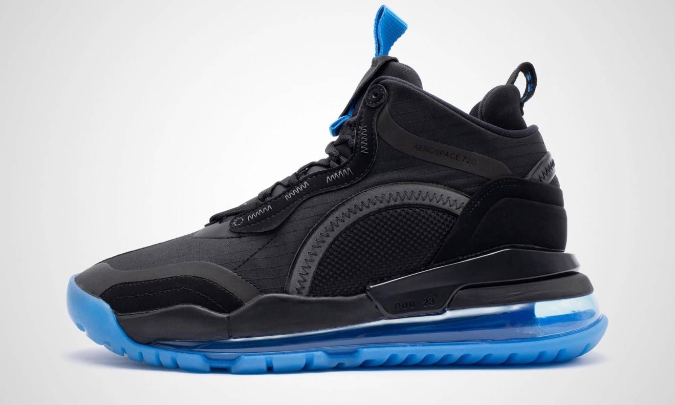 【販売リンクあり】3/25発売 NIKE JORDAN AEROSPACE 720 "BLACK/BLUE" 抽選/定価/販売店舗まとめ 5枚目