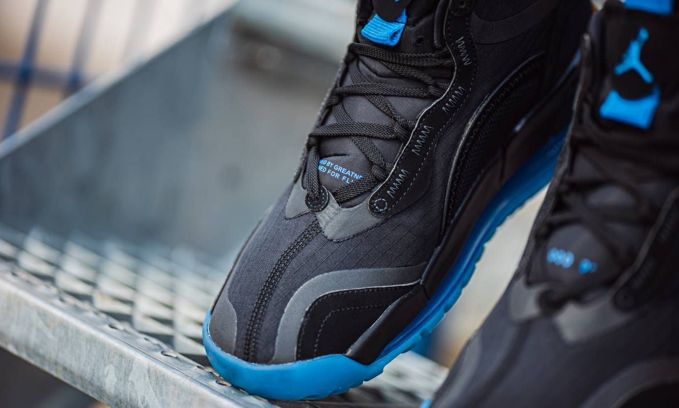【販売リンクあり】3/25発売 NIKE JORDAN AEROSPACE 720 "BLACK/BLUE" 抽選/定価/販売店舗まとめ 2枚目