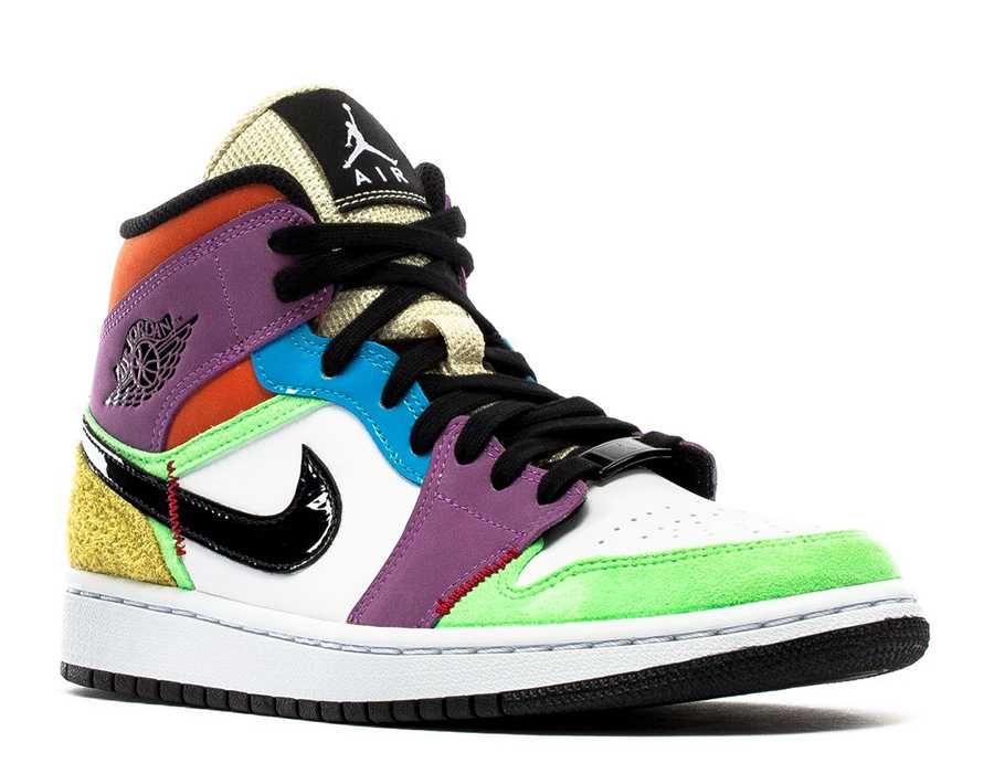 【4/9発売】NIKE AIR JORDAN 1 MID "MULTICOLOR" 抽選/定価/販売店舗あり 9枚目