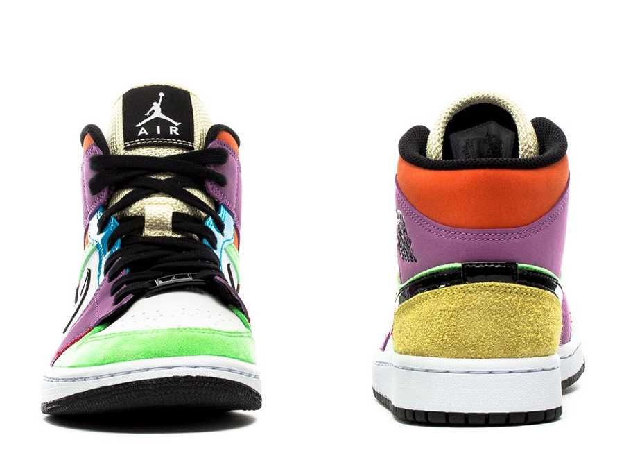 【4/9発売】NIKE AIR JORDAN 1 MID "MULTICOLOR" 抽選/定価/販売店舗あり 11枚目