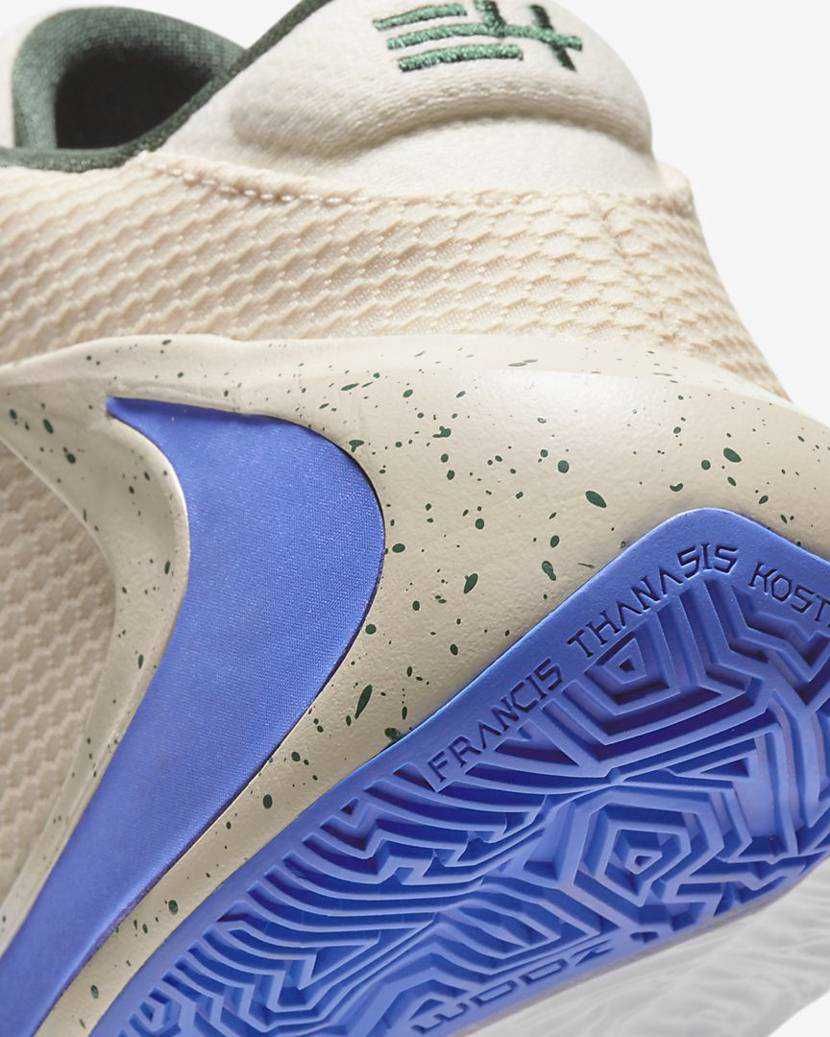 【販売リンクあり】4/1発売 NIKE ZOOM FREAK 1 "LIGHT CREAM/BLUE" 抽選/定価/販売店舗まとめ 6枚目
