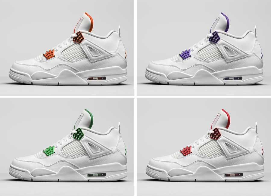 【5/5・5/16発売予定】NIKE AIR JORDAN 4 "METALLIC PACK" 4COLORS 抽選/定価/販売店舗まとめ