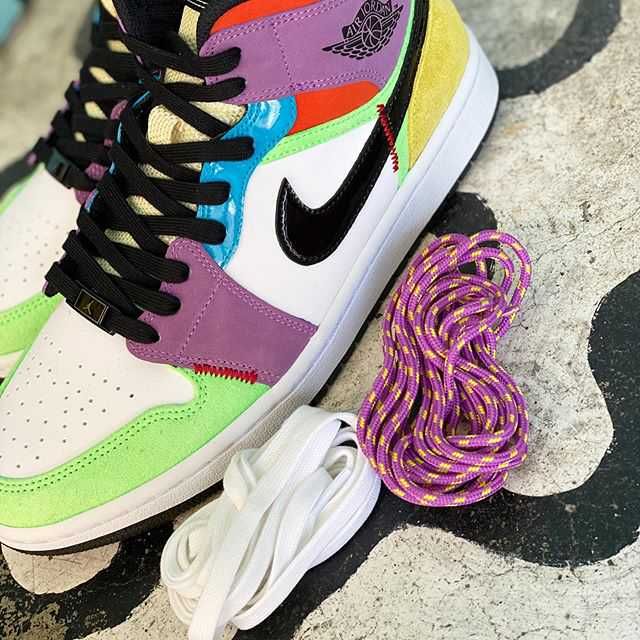 【4/9発売】NIKE AIR JORDAN 1 MID "MULTICOLOR" 抽選/定価/販売店舗あり 5枚目