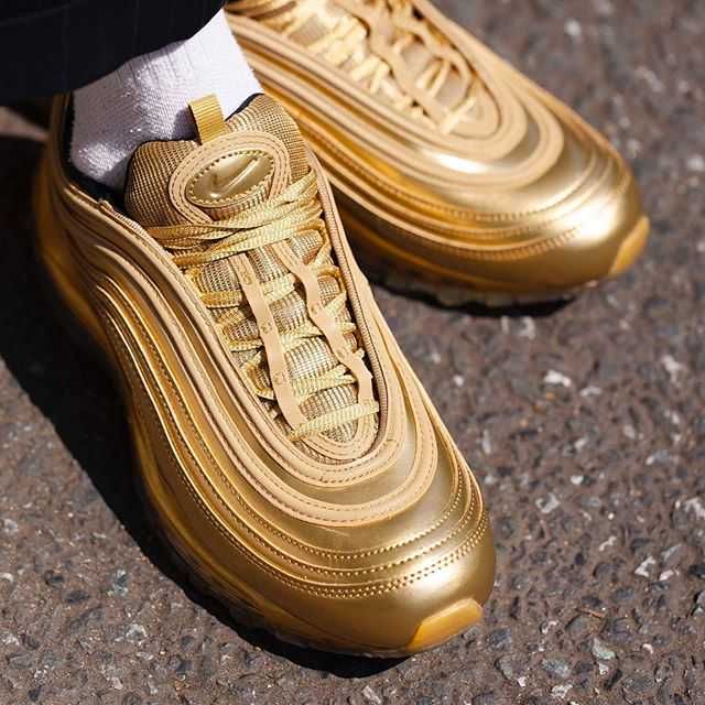 【販売リンクあり】4/10・4/14発売 NIKE AIR MAX 97 QS "GOLD MEDAL" 抽選/定価/販売店舗まとめ 2枚目