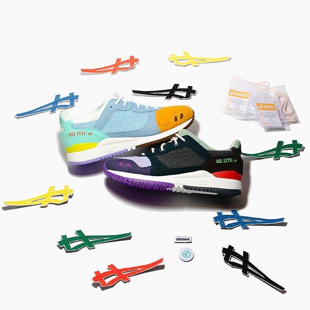 【6月発売予定】SEAN WOTHERSPOON×ATMOS×ASICS GEL LYTE 3 抽選/定価/販売店舗まとめ