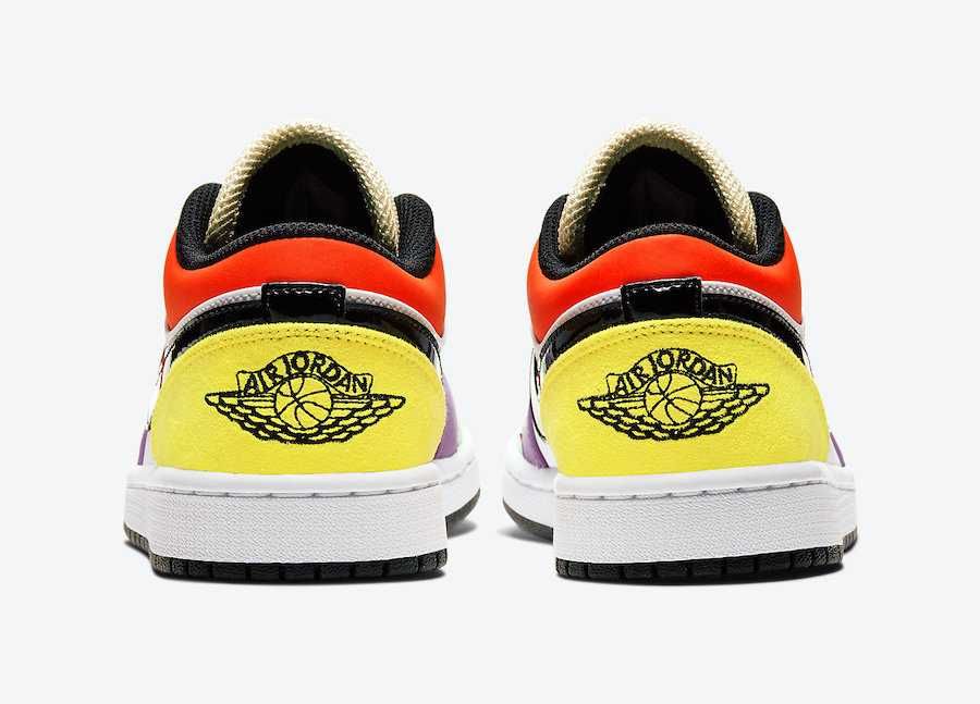  【近日発売】NIKE WMNS AIR JORDAN 1 LOW "MULTI COLOR" 抽選/定価/販売店舗まとめ 5枚目