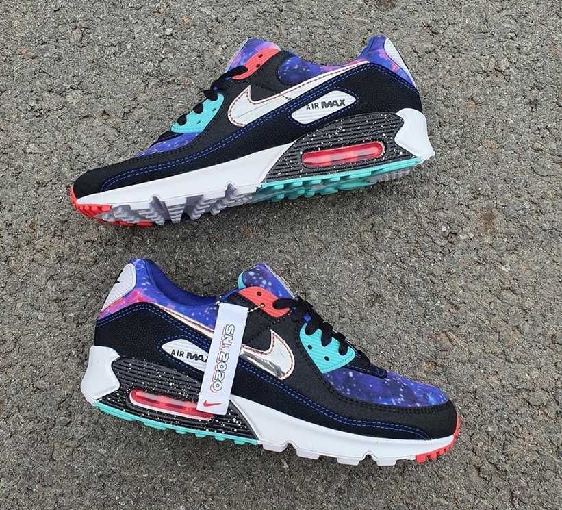 【近日発売】NIKE AIR MAX 90 "GALAXY" 抽選/定価/販売店舗まとめ 11枚目