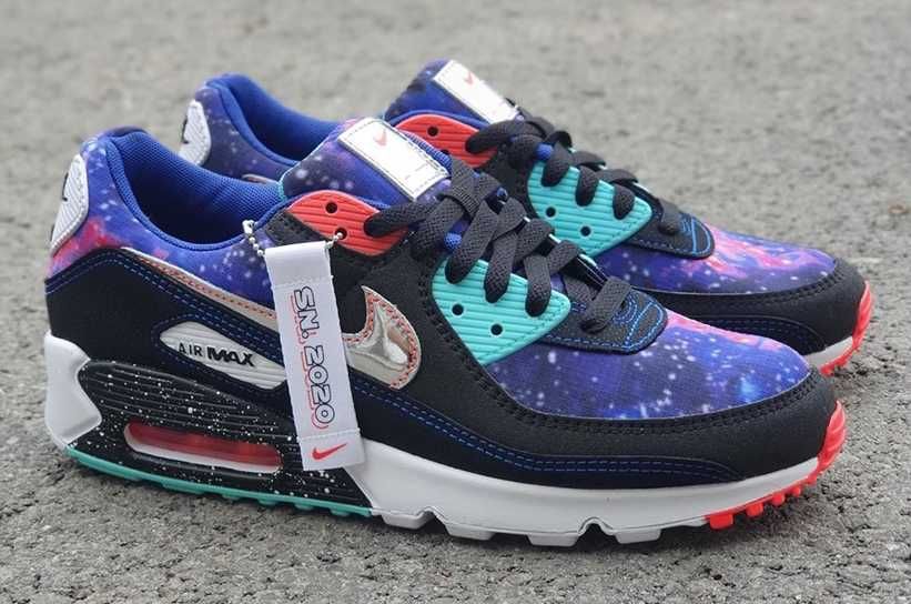 【近日発売】NIKE AIR MAX 90 "GALAXY" 抽選/定価/販売店舗まとめ 9枚目